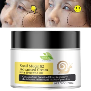 Creme facial de colágeno 50g, nutrição gorda para a pele, creme de textura fresca, creme hidratante para dia/noite mais jovem, cosméticos coreanos